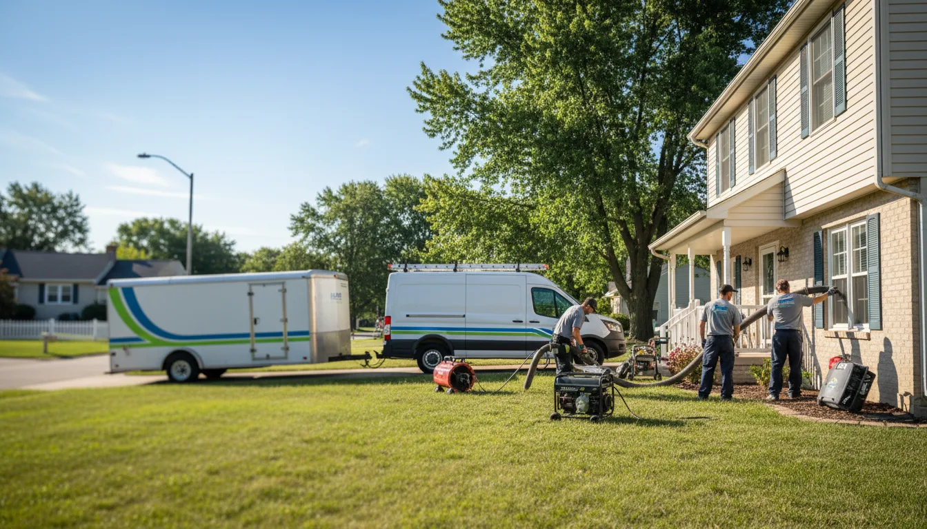 Flooded Basement Restoration And Cleanup With Repair in Saint Helena, NE near me